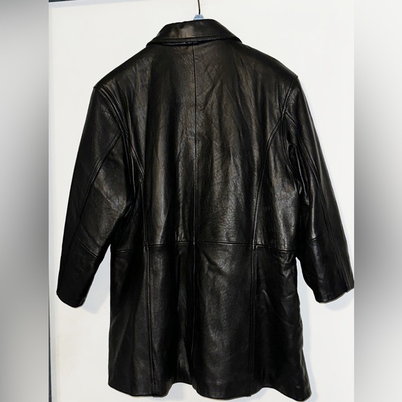 Excelled Genuine Leather Black Jacket EUC 3X - Picture 2 of 9